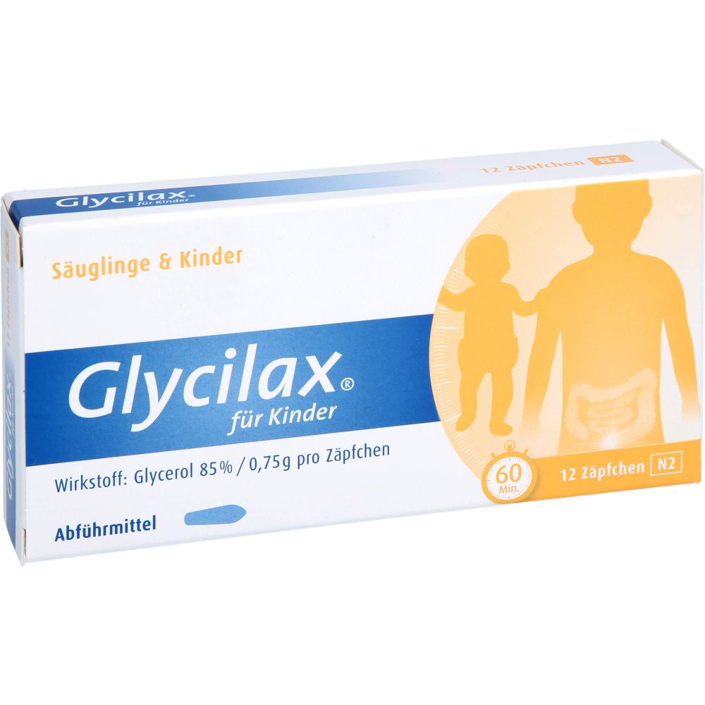 GLYCILAX Suppositorien für Kinder