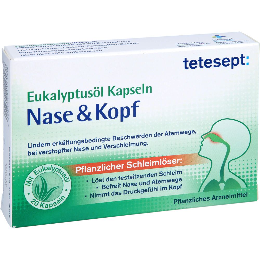 TETESEPT Eukalyptusöl Kapseln Nase & Kopf