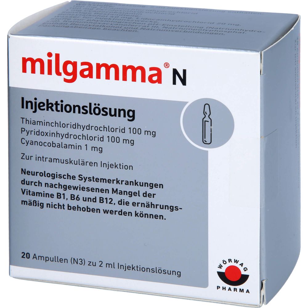 MILGAMMA N solutie injectabila fiole