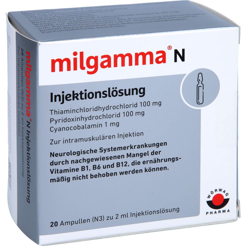 MILGAMMA N solutie injectabila fiole