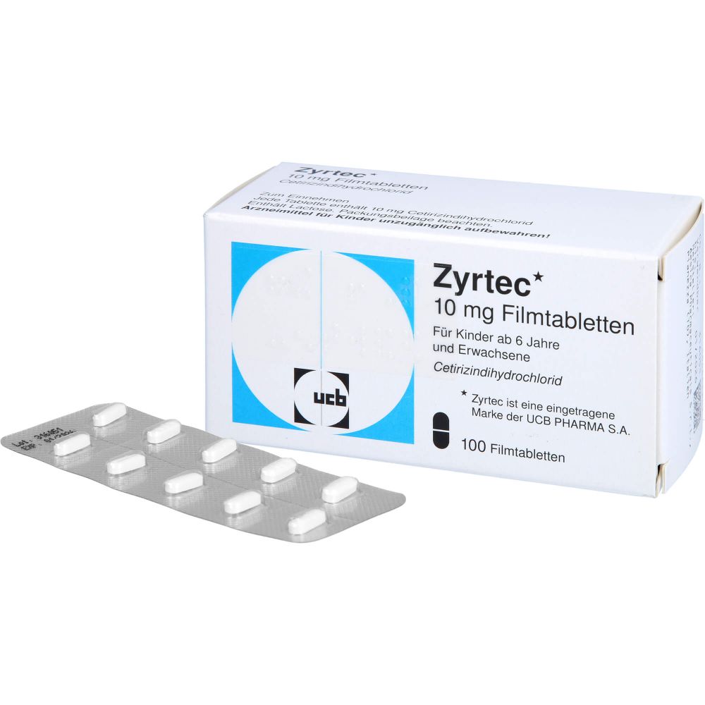 ZYRTEC 10 mg Filmtabletten