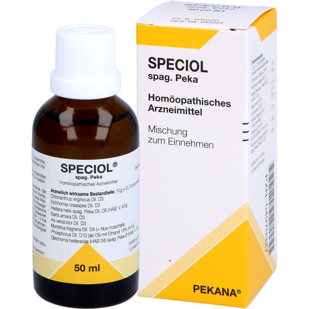 Speciol spag.Peka Tropfen 50 ml 50 ml