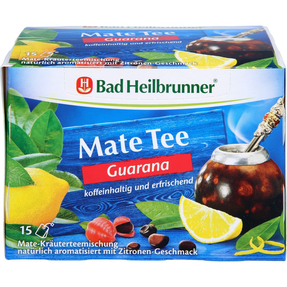 BAD HEILBRUNNER Guarana Mate Tee Kräuterpower Fbtl