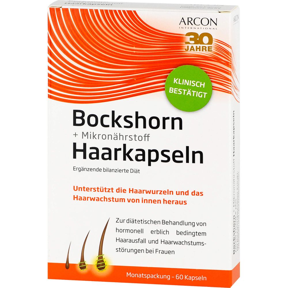 BOCKSHORN+Mikronährstoff Haarkapseln Tisane plus