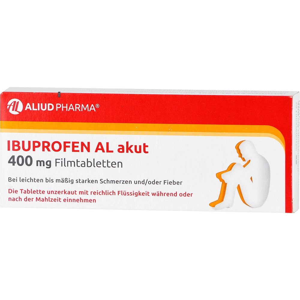 IBUPROFEN AL akut 400 mg Filmtabletten