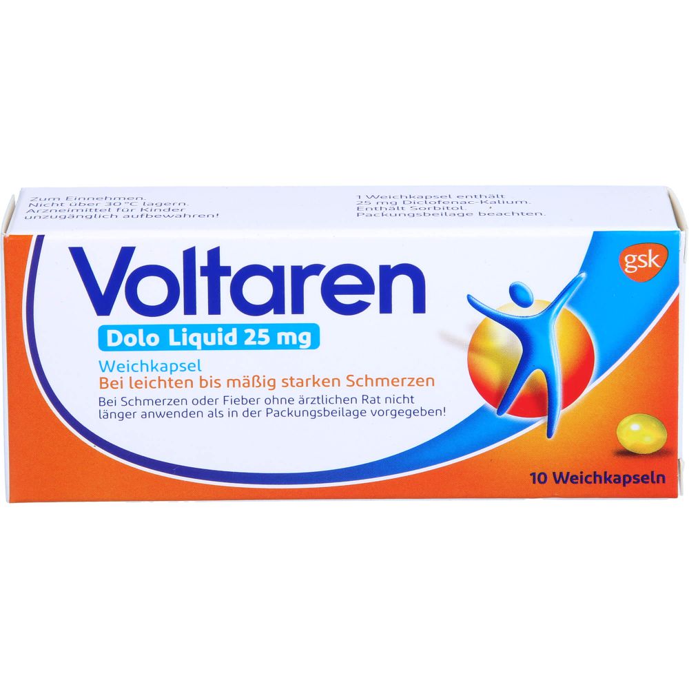 VOLTAREN Dolo Liquid 25 mg Weichkapseln