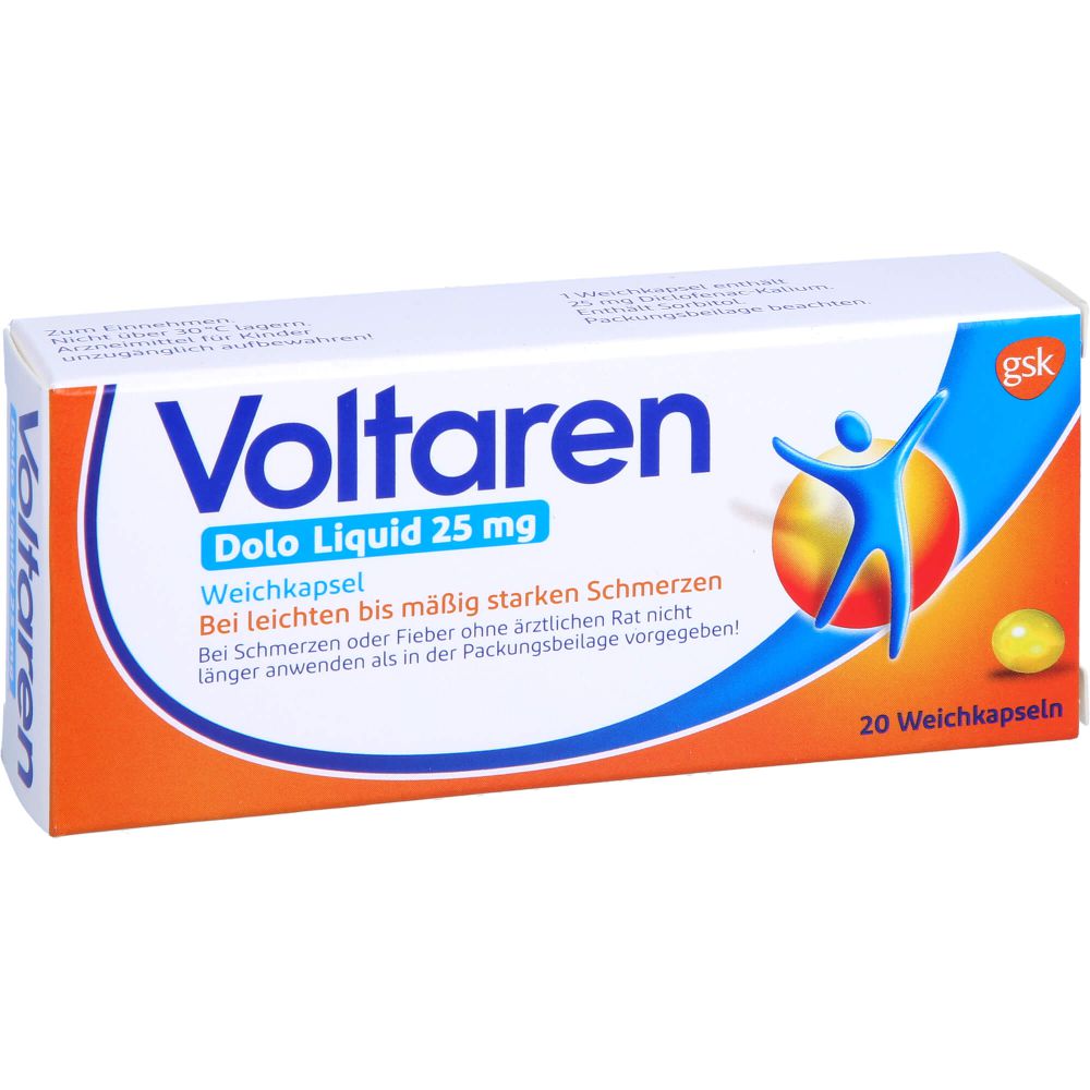 VOLTAREN Dolo Liquid 25 mg Weichkapseln