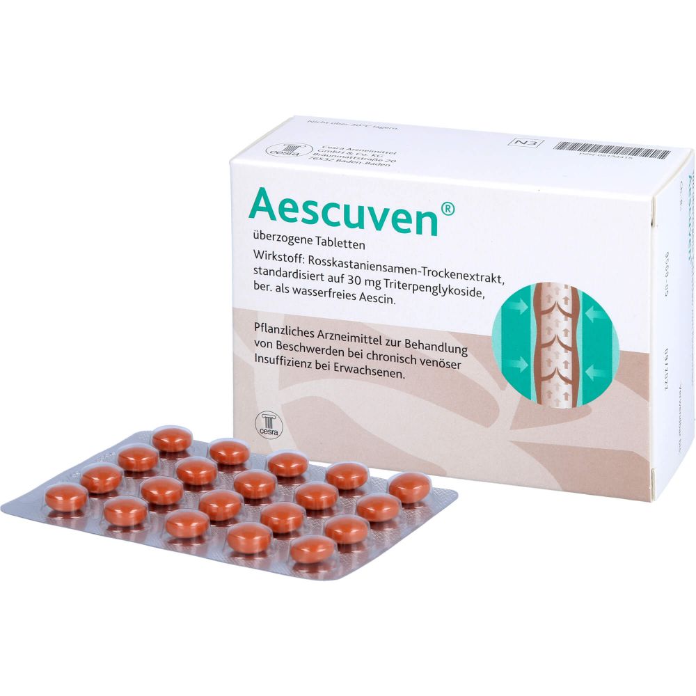 AESCUVEN überzogene Tabletten