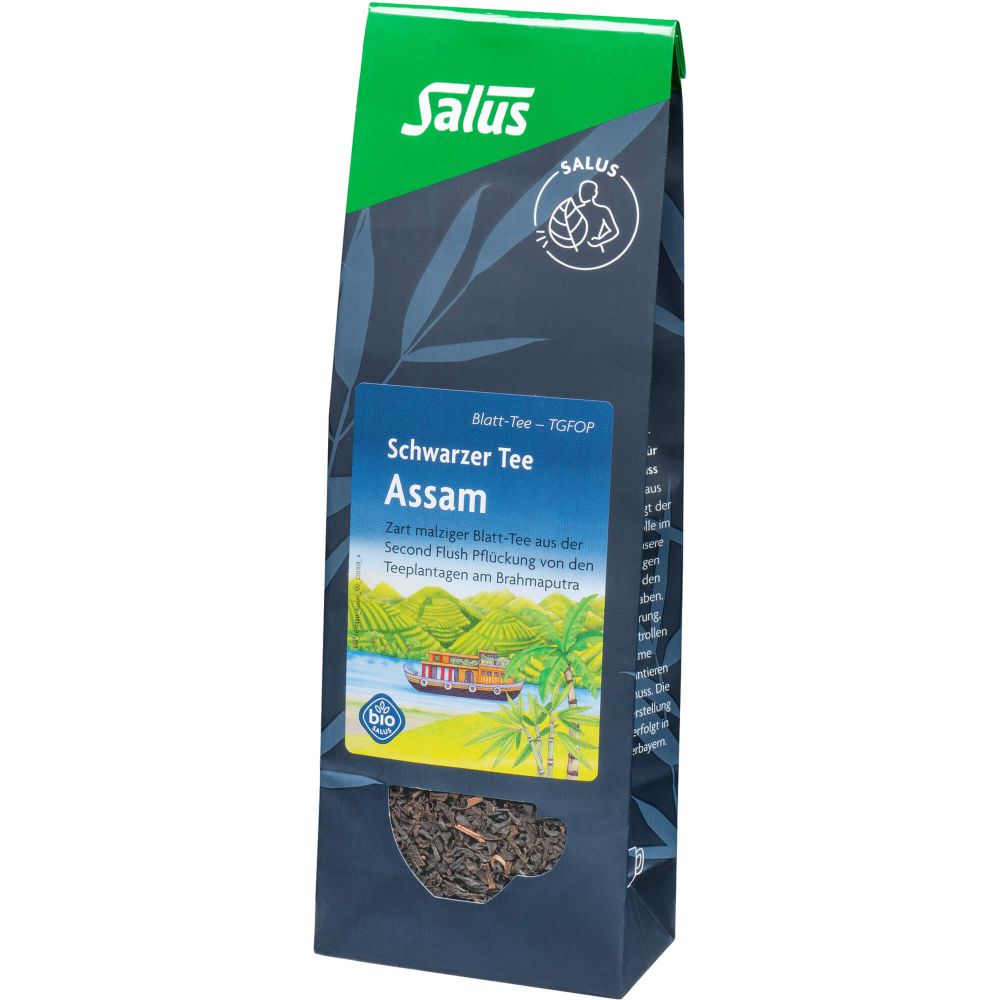 ASSAM schwarzer Tee Blatt-Tee TGFOP Bio Salus