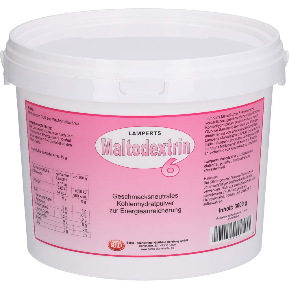 MALTODEXTRIN 6 Lamperts Pulver