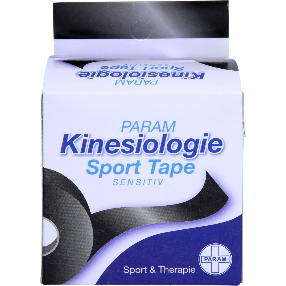 Kinesiologie Sport Tape 5 cmx5 m schwarz 1 St
