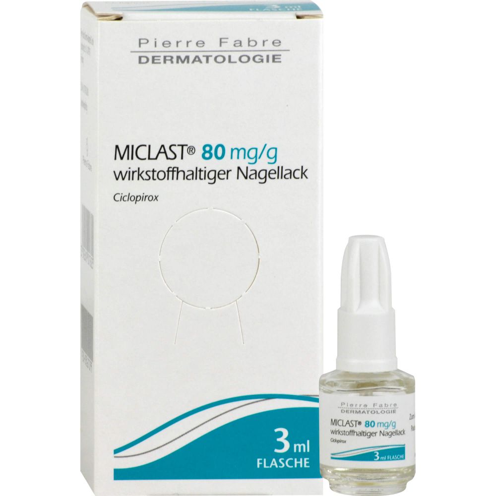 MICLAST 80 mg/g wirkstoffhaltiger Nagellack