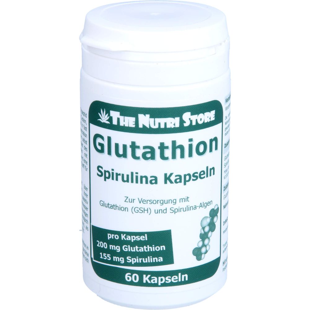 GLUTATHION 200 mg+Spirulina Kapseln