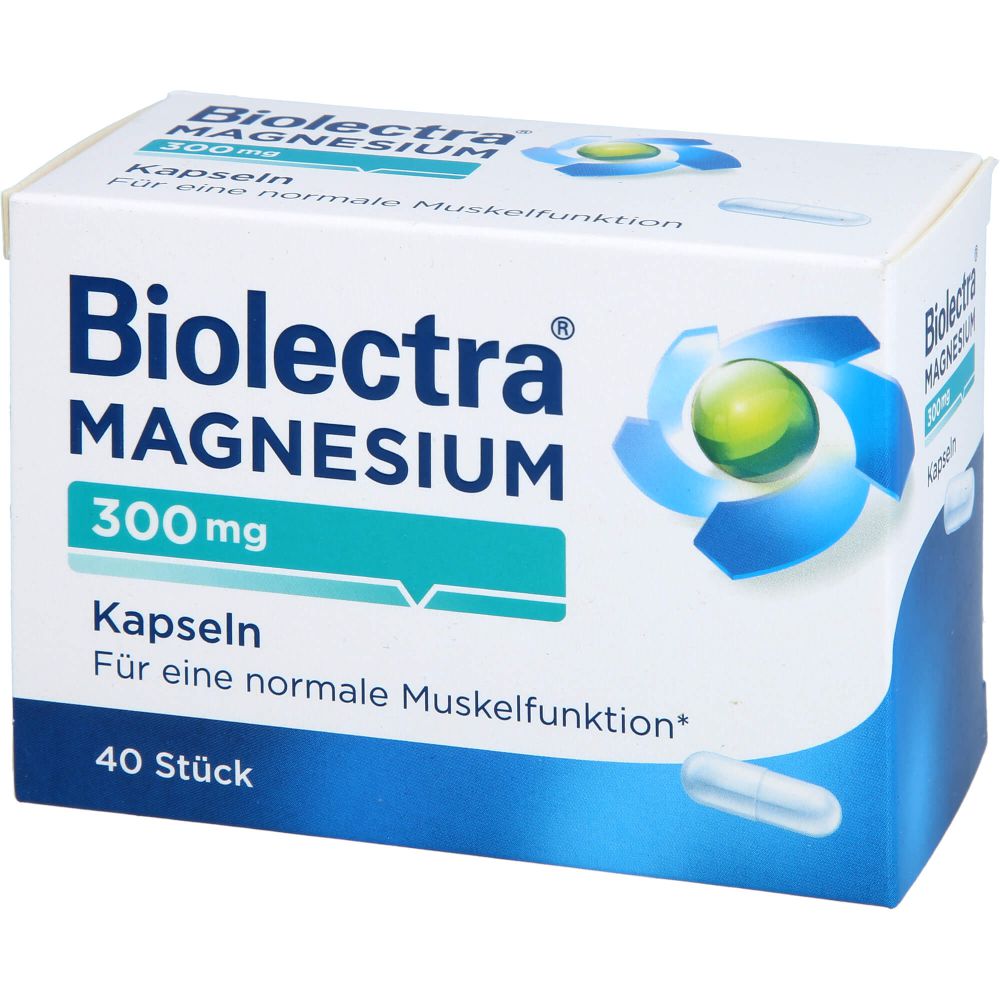 BIOLECTRA Magnesium 300 mg Kapseln