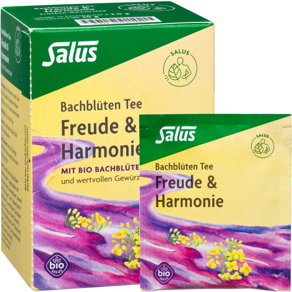 BACHBLÜTEN TEE Freude & Harmonie Bio Salus Fbtl.