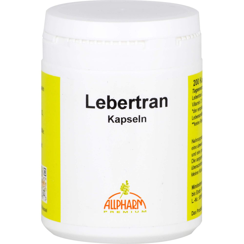 Lebertran Kapseln 500 mg 200 St 200 St