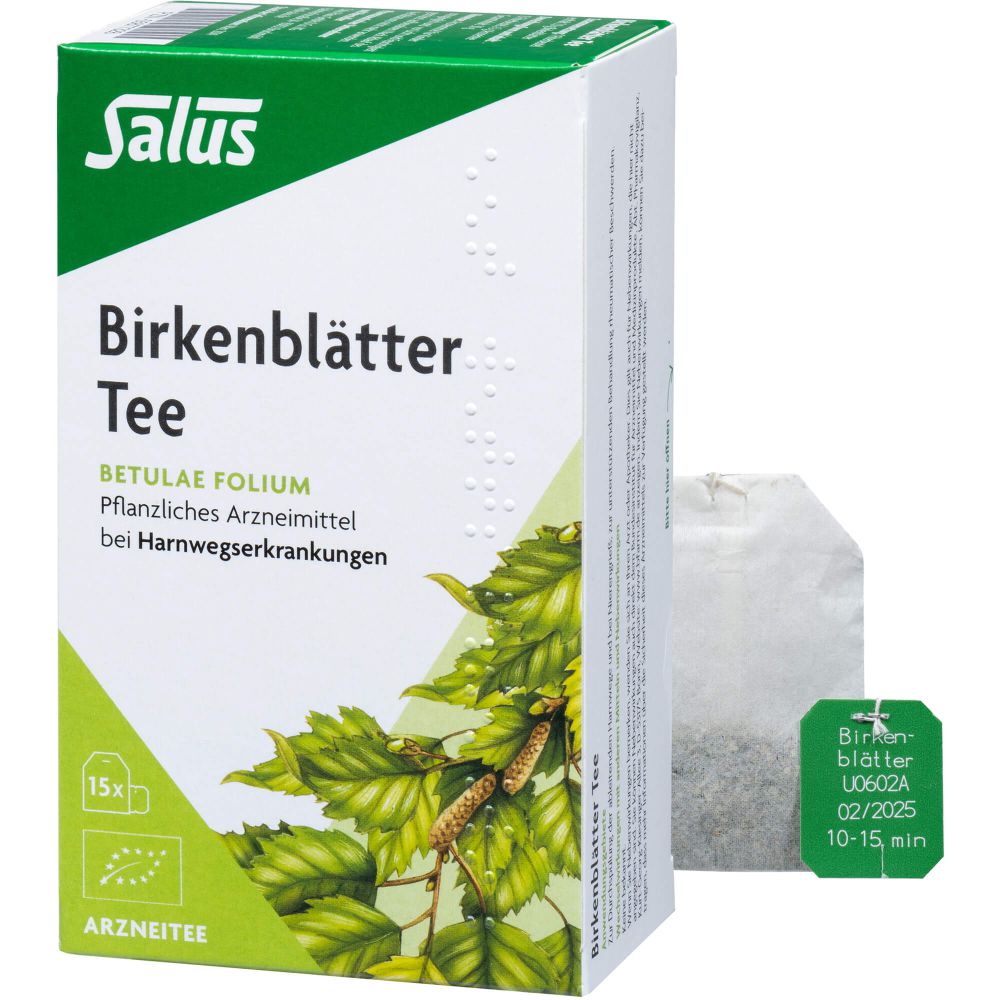 BIRKENBLÄTTER Arzneitee Betulae folium Bio Salus