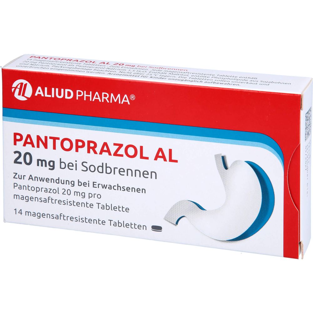 PANTOPRAZOL AL 20 mg bei Sodbr.magensaftres.Tabl.