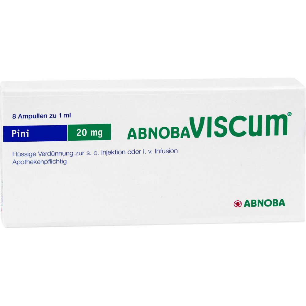 ABNOBAVISCUM Pini 20 mg Ampullen