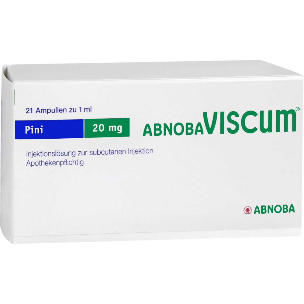 ABNOBAVISCUM Pini 20 mg Ampullen