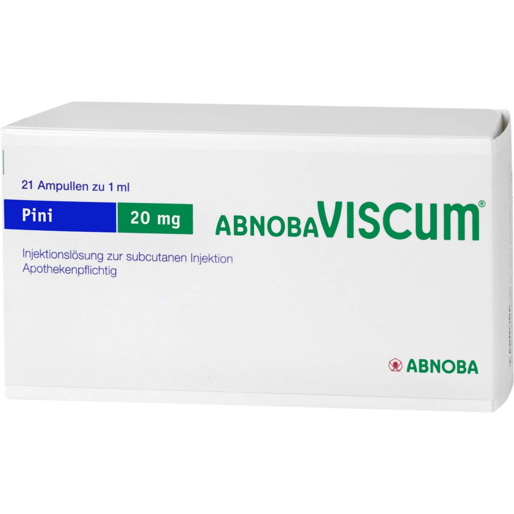 ABNOBAVISCUM Pini 20 mg Ampullen