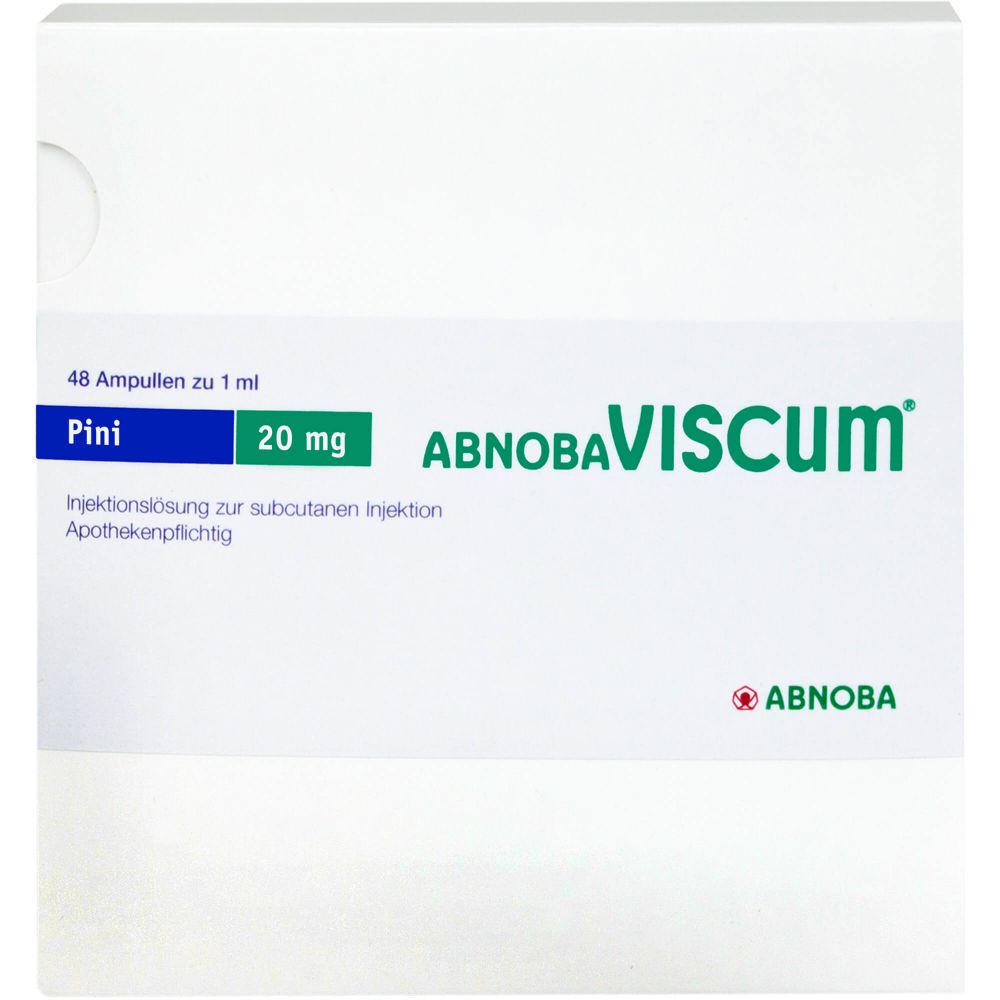 ABNOBAVISCUM Pini 20 mg Ampullen