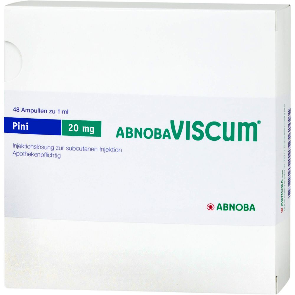 ABNOBAVISCUM Pini 20 mg Ampullen