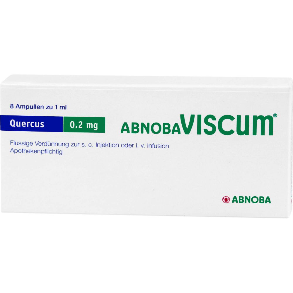 ABNOBAVISCUM Quercus 0,2 mg Ampullen