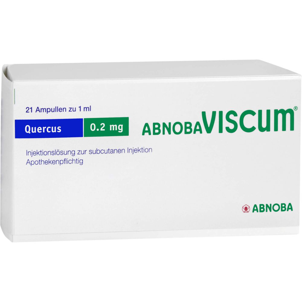 ABNOBAVISCUM Quercus 0,2 mg Ampullen