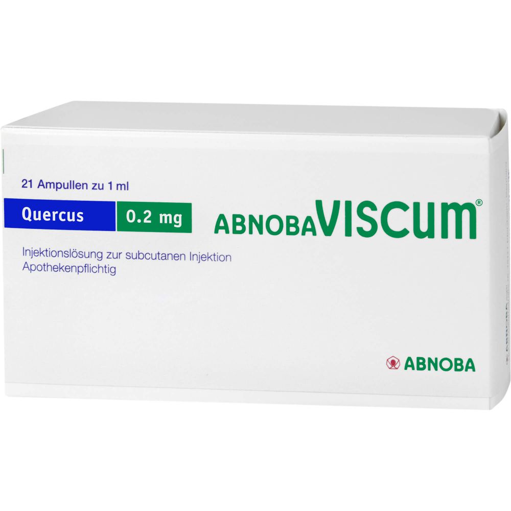 ABNOBAVISCUM Quercus 0,2 mg Ampullen