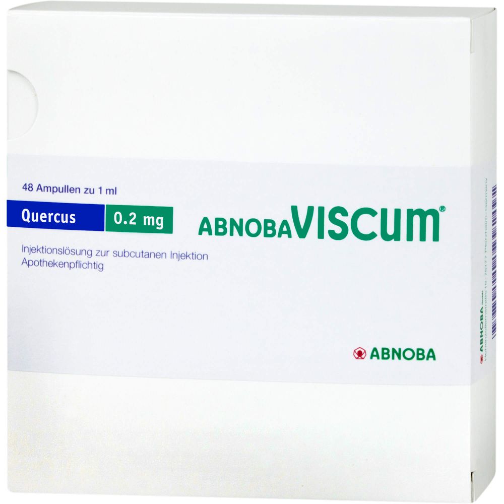 ABNOBAVISCUM Quercus 0,2 mg Ampullen