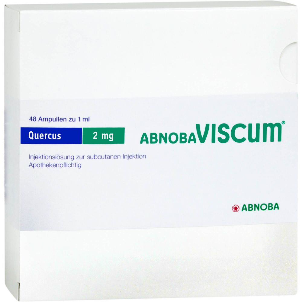 ABNOBAVISCUM Quercus 2 mg Ampullen