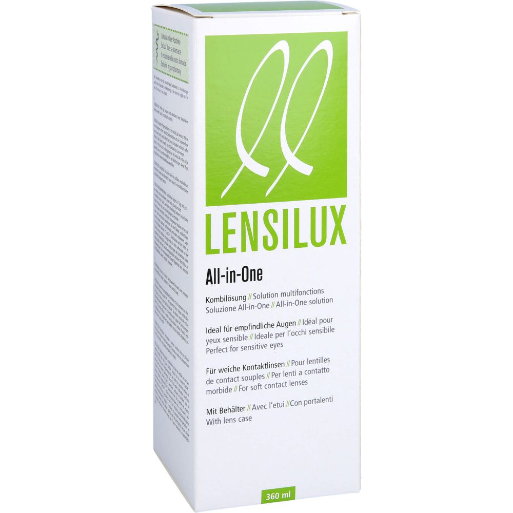 LENSILUX All-in-One Lsg.+Beh.f.weiche Kontaktlins.