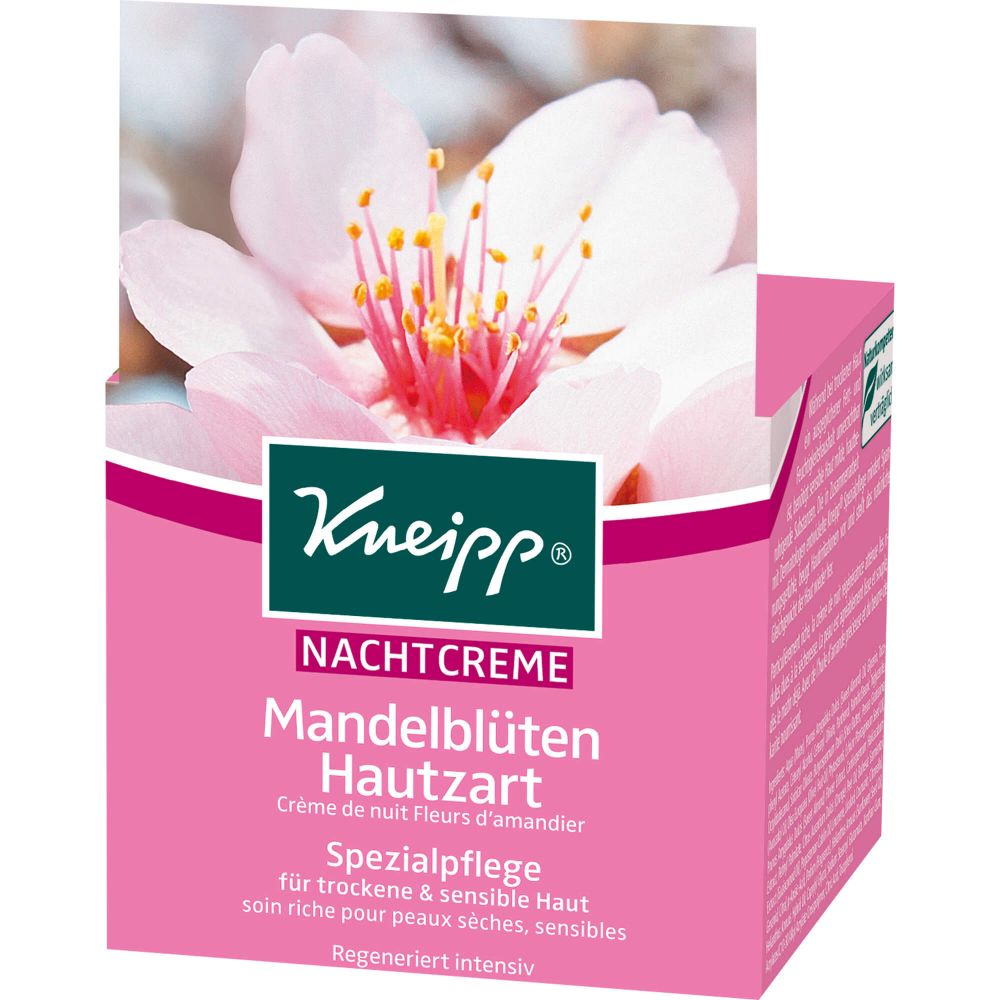 KNEIPP Nachtcreme Mandelblüten hautzart regen.