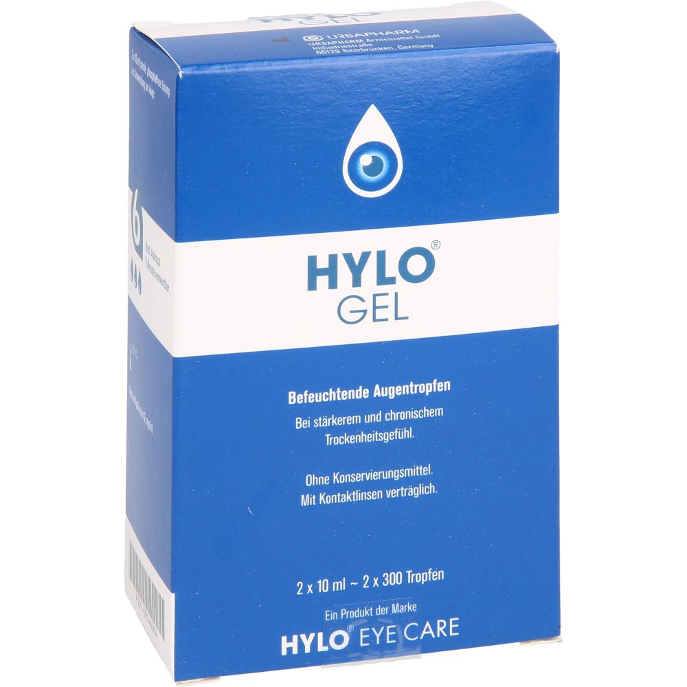 Hylo-Gel Augentropfen 20 ml