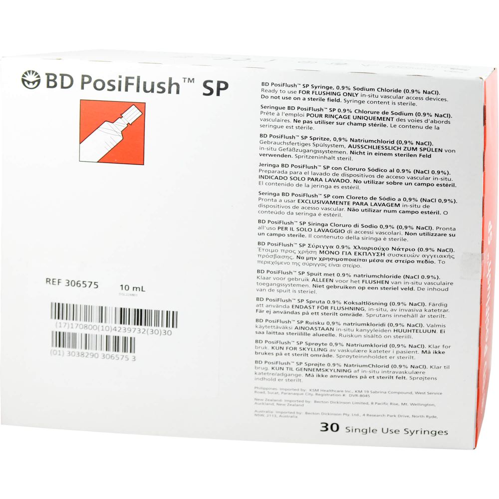 BD POSIFLUSH SP Spülsystem Fertigspritzen