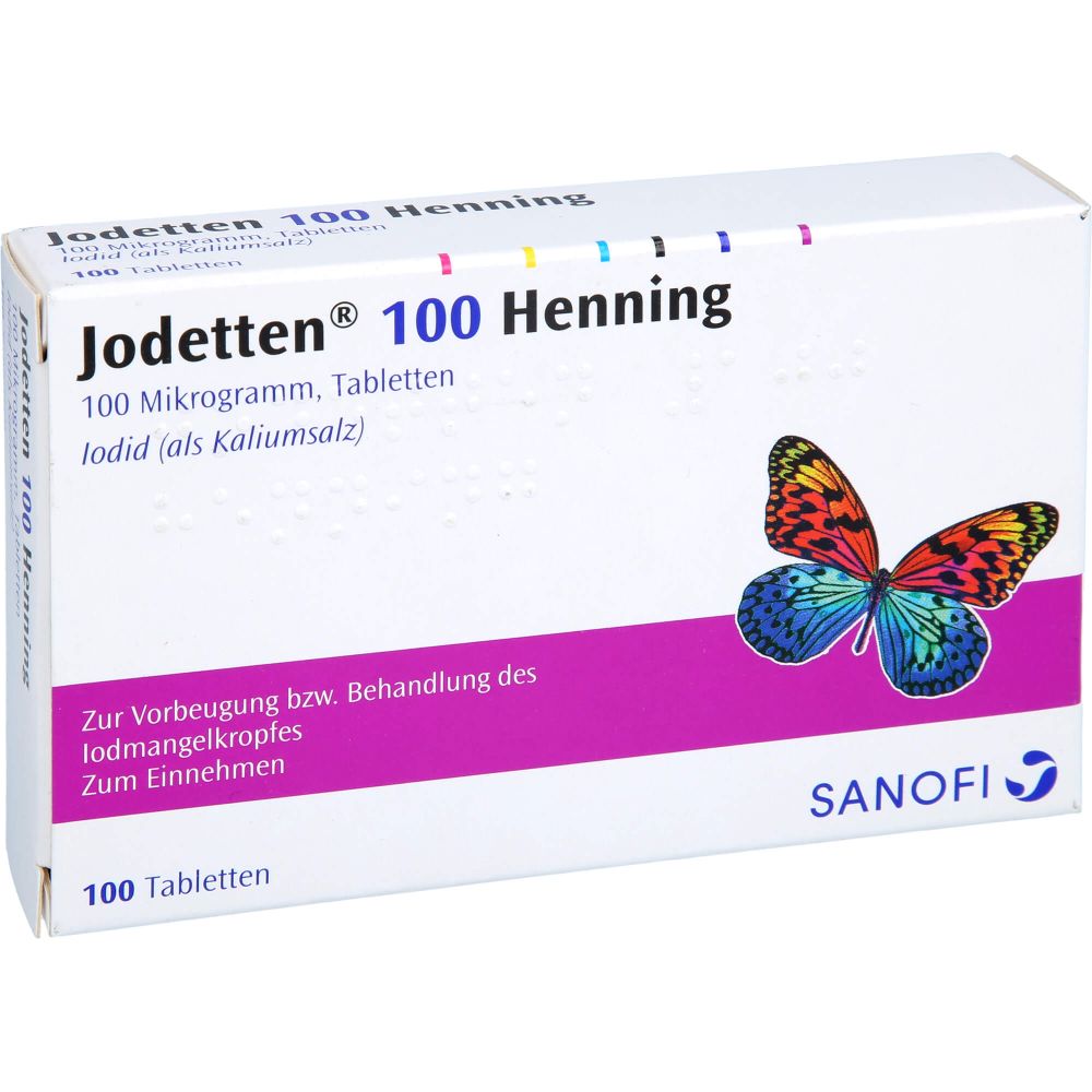 JODETTEN 100 Henning Tabletten