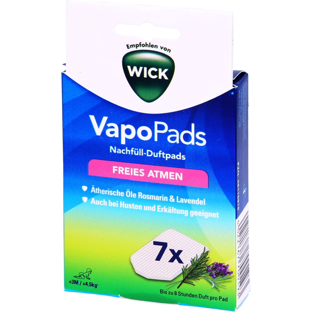 WICK VapoPads 7 Rosmarin Lavendel Pads WBR7