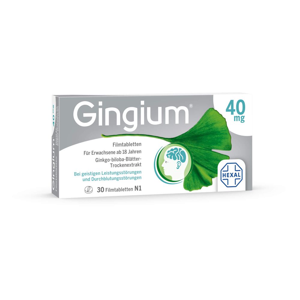 Gingium Filmtabletten 30 St 30 St