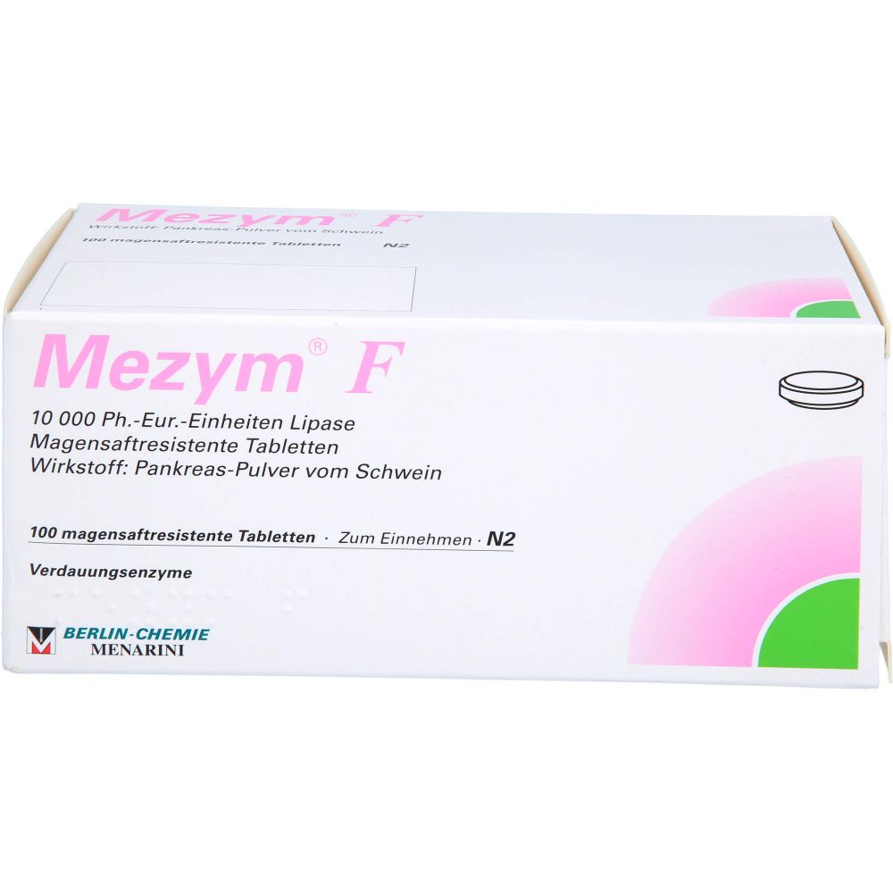 Mezym F magensaftresistente Tabletten 100 St