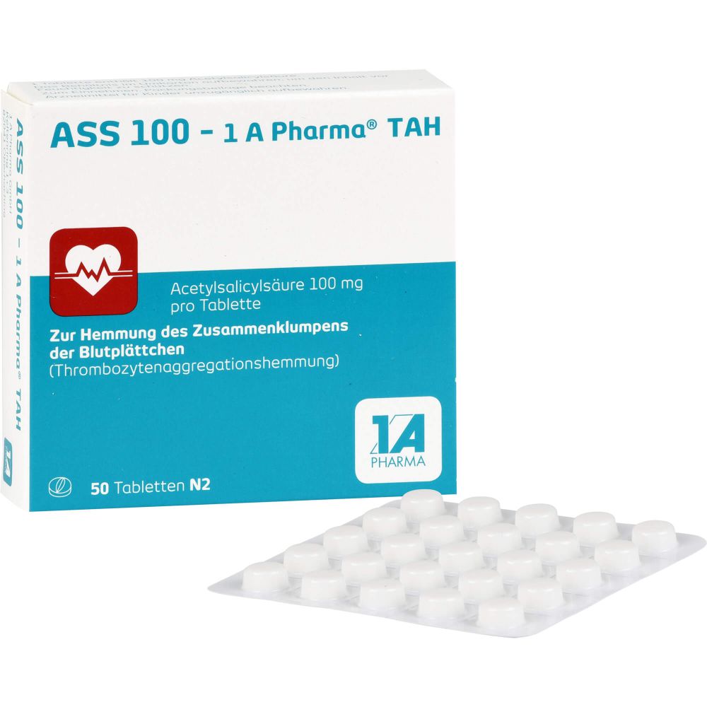 Ass 100-1A Pharma Tah Tabletten 50 St