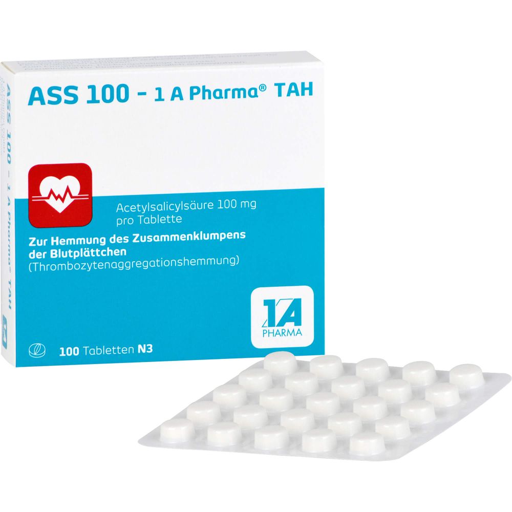 Ass 100-1A Pharma Tah Tabletten 100 St