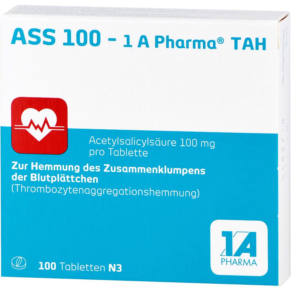 Ass 100-1A Pharma Tah Tabletten 100 St