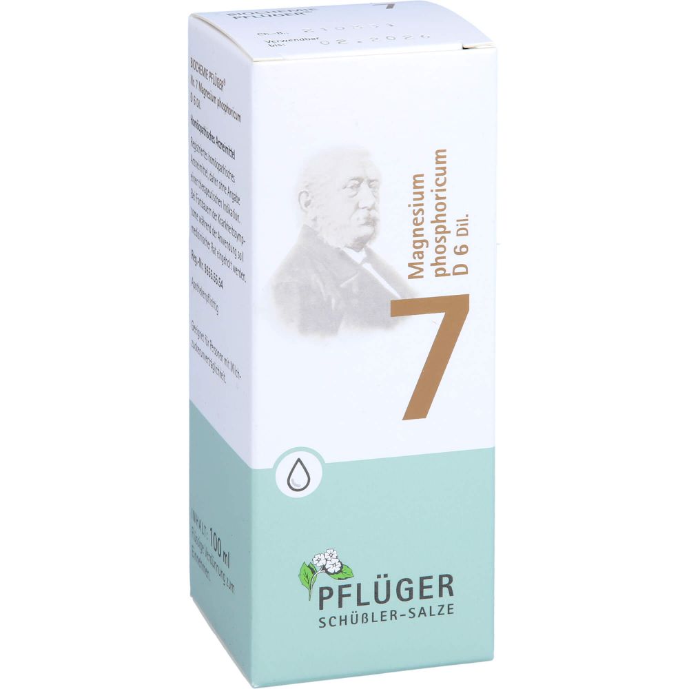 BIOCHEMIE Pflüger 7 Magnesium phosphoricum D 6 Tro