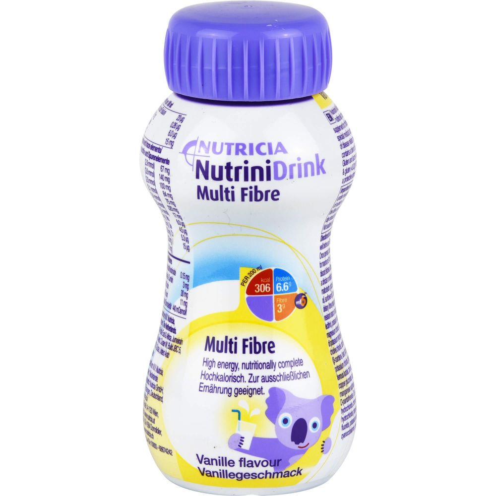 NUTRINIDRINK MultiFibre Vanillegeschmack