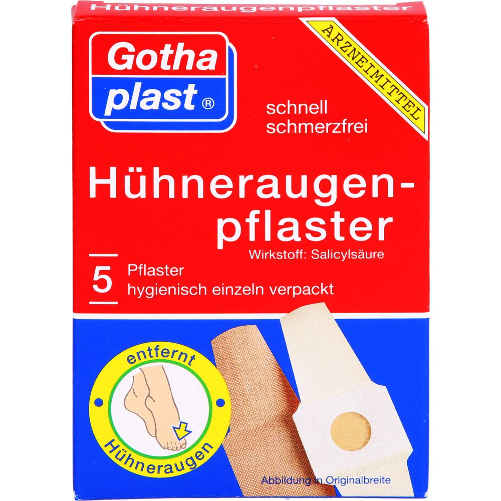 GOTHAPLAST Cornmed Hühneraugenpflaster 2x6 cm