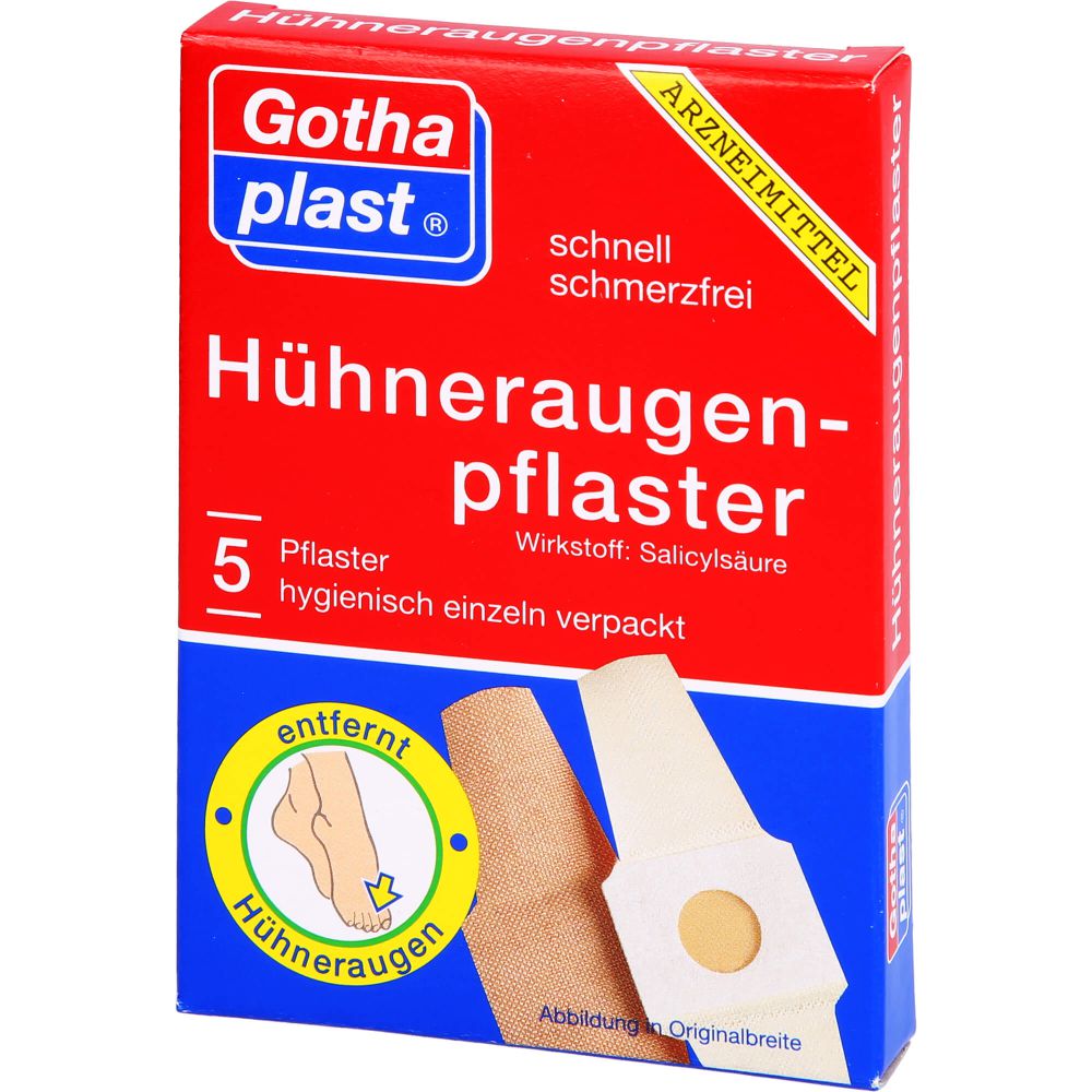 GOTHAPLAST Cornmed Hühneraugenpflaster 2x6 cm