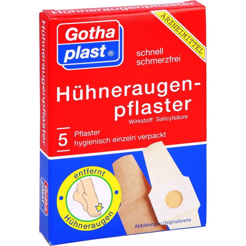 GOTHAPLAST Cornmed Hühneraugenpflaster 2x6 cm