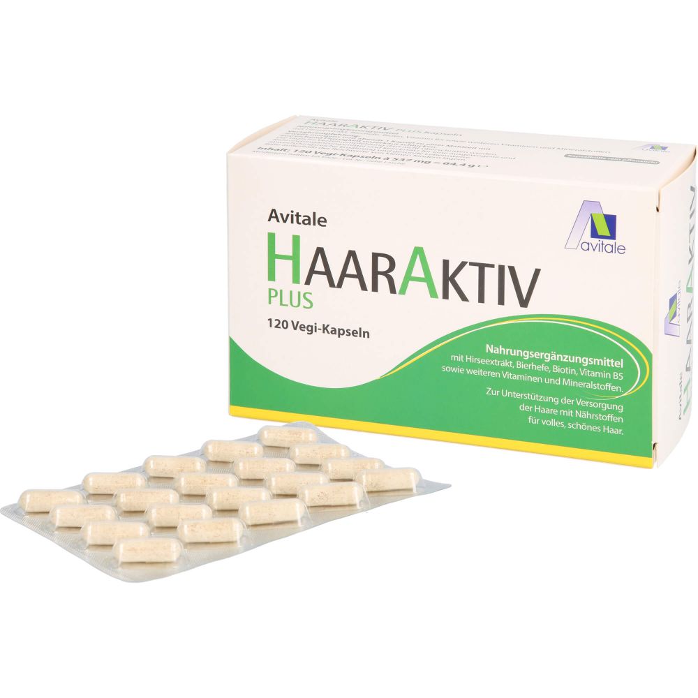 HAARAKTIV Plus Vegi-Kapseln