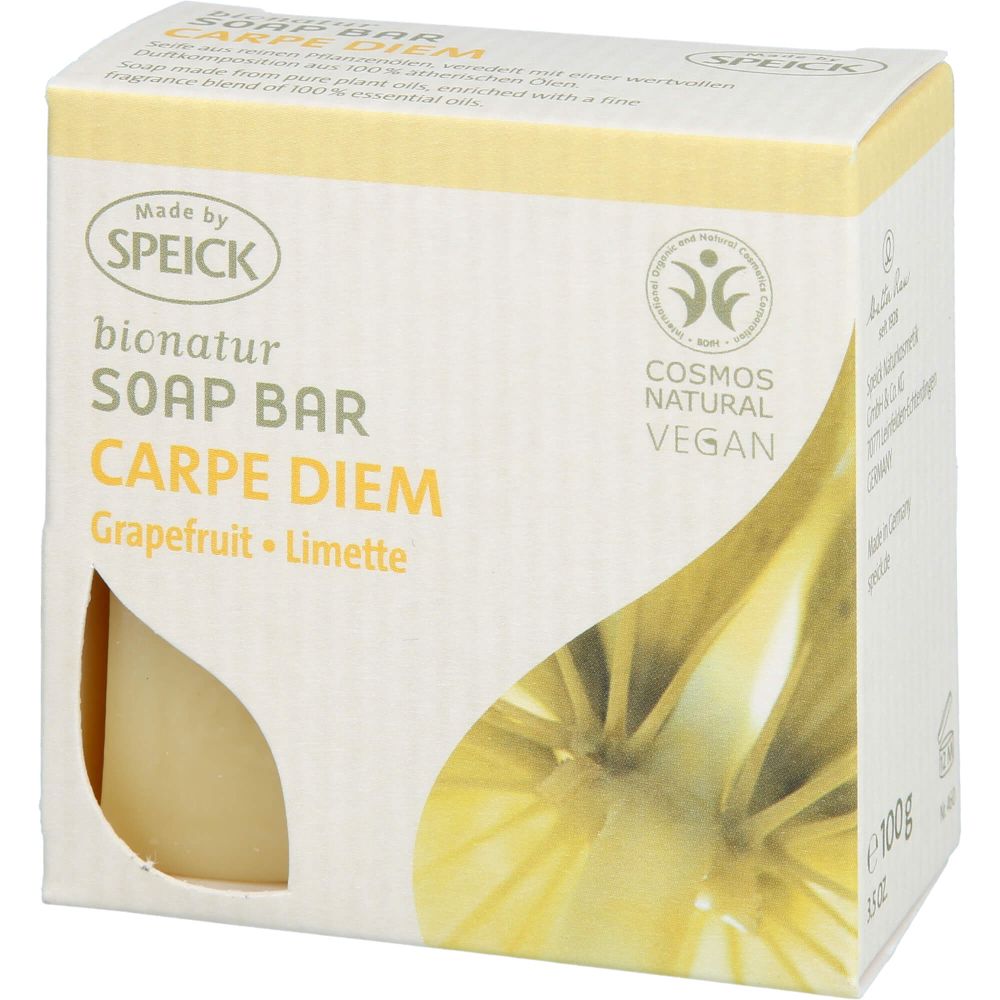 BIONATUR Soap Bar Carpe Diem gut.Laune & Lebensfr.